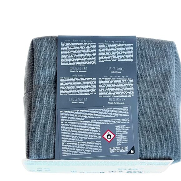 NEW RITUALS Homme Gift Set Shower Foam Hair & Body Wash Lotion Deodorant & Pouch - Picture 2 of 2